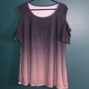 Cold shoulder shirt